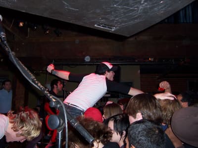 Boys Night Out live at Alley Katz, 31 January 2004