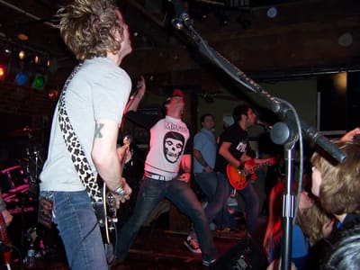 Boys Night Out live at Alley Katz, 31 January 2004