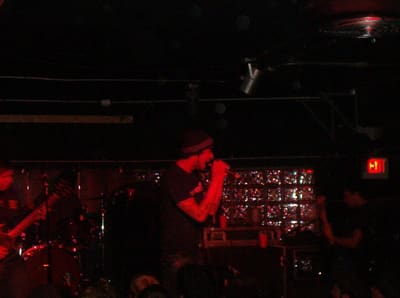 Glasseater live at 929 Cafe, 26 January 2003