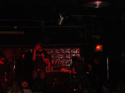Glasseater live at 929 Cafe, 26 January 2003