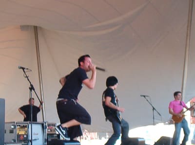 Story of the Year live at Disorientation 2k3, small stage