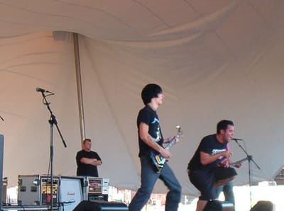 Story of the Year live at Disorientation 2k3, small stage