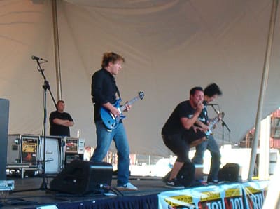 Story of the Year live at Disorientation 2k3, small stage