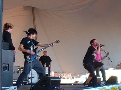 Story of the Year live at Disorientation 2k3, small stage